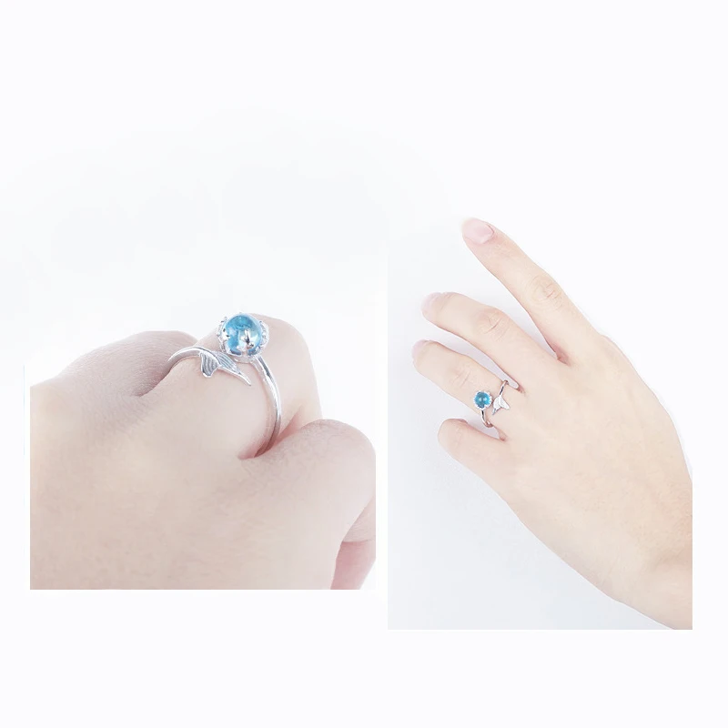 Новое круглое богемное кольцо с кристаллами циркона инкрустированное хвостом