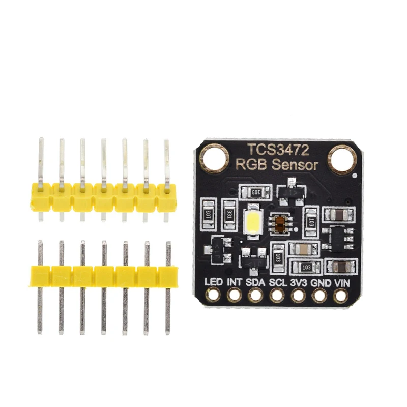 Модуль распознавания цветного датчика для TCS34725 RGB макетная плата IIC Arduino STM32 |