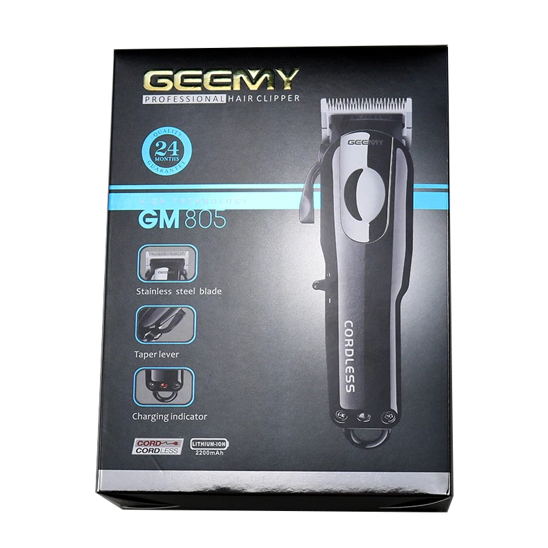 

Men electric hair clipper professional cordless haircutting machine hair cut adjustable hair trimmer barber shop