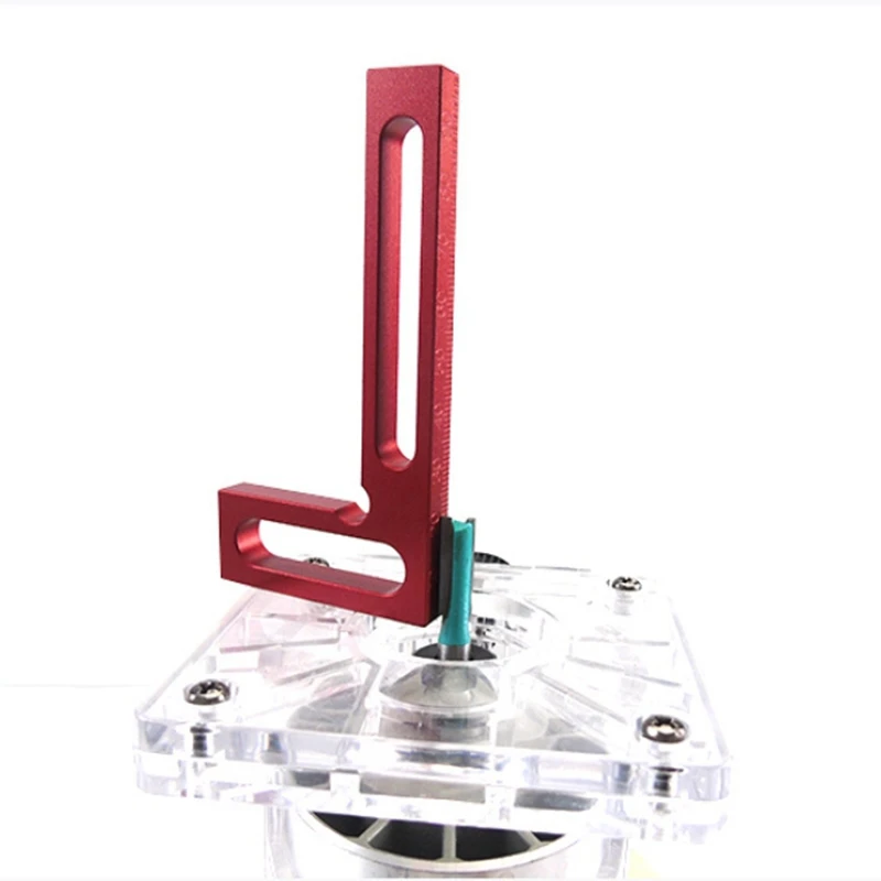 

HLZS-100mm L-Square Mini Square Mini Clamping Squares Aluminum Measurement Tool Precision Woodworking Tools