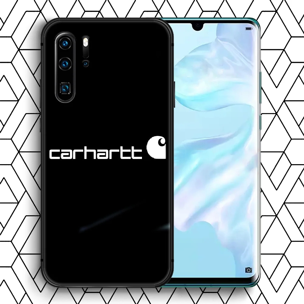 

American Clothing Brand Carhartts Phone case For Huawei P Mate Smart 10 20 30 40 Lite Z 2019 Pro black cell cover fashion shell