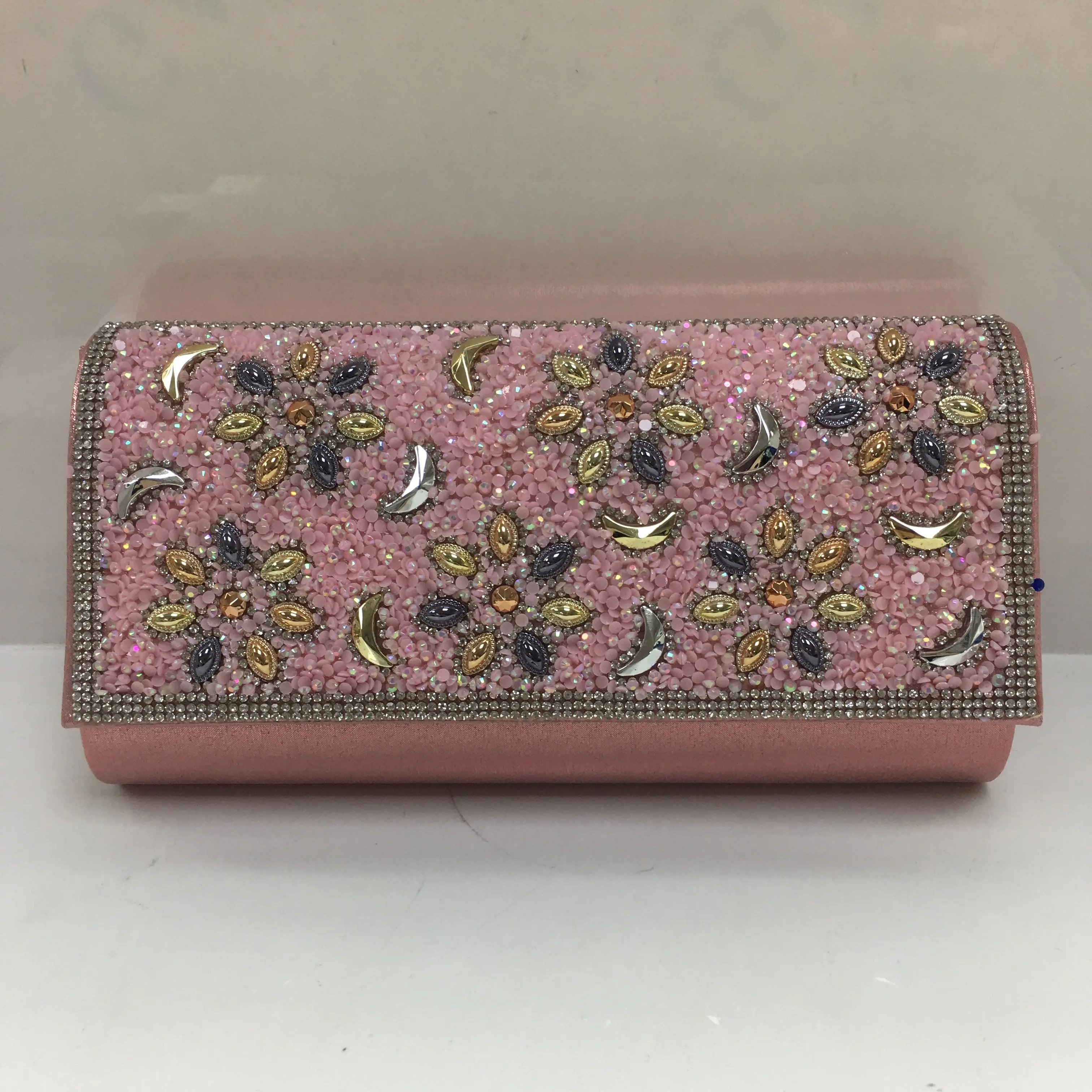 Новые дамские сумочки клатч со стразами и черепом женские вечерние сумки