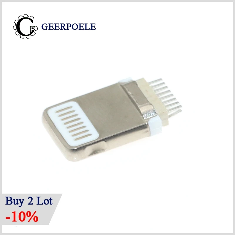 10 шт./лот штепсельная вилка Apple для телефона 16 контактов 30 в 2 А разъемы Micro USB