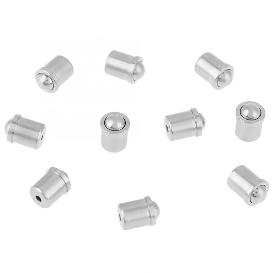 10 шт. шаровой Плунжер из нержавеющей стали корпус плунжера с пружинным шариком