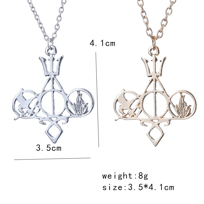 Модное ожерелье из фильма смешанные мортальные 20 шт./лот Голодные игры Дивергент