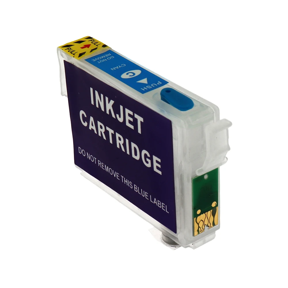 

T0981 Refillable Ink Cartridge With ARC Chips T0981-T0986 Cartridge For Epson 600 700 800 710 810 725 835 837 730 Printer