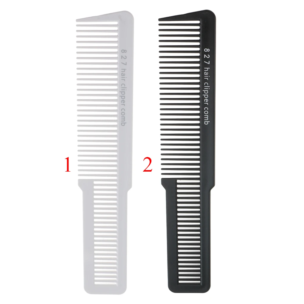 

1 Pair Professional Flat Top Salon Stylist Barber Clipper Hair Cutting Combs