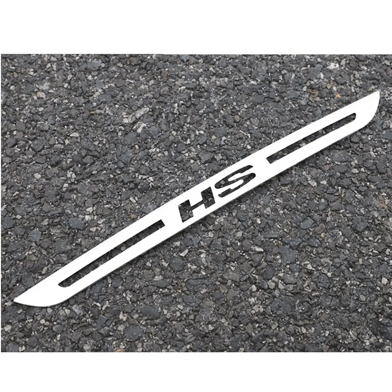 Для MG HS 2018 2019 Авто Запчасти Нержавеющая сталь задний стоп-сигнал светильник