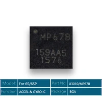 5pcslot mp67bu3010 for iphone 6s6splus6s plus accel gyro gyroscope accelerometer ic chip mpu 6700 12 combo