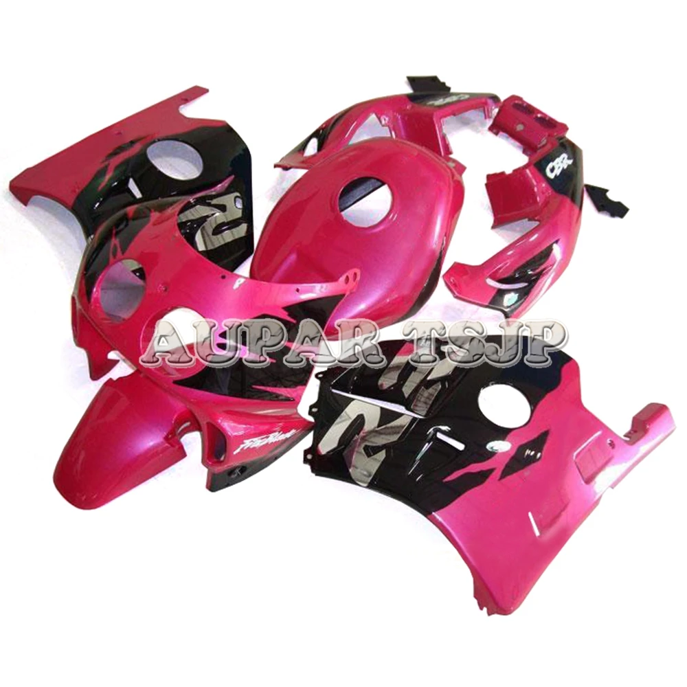 

Pink and Black Fairings For Honda CBR250RR MC22 1990 1991 1992 1993 1994 cbr250rr Injection Molding Motorcycle Body Frames