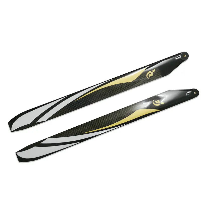 Cuchilla de Rotor principal de fibra de carbono para helic&oacute;ptero teledirigido, accesorios de 690mm para t-rex 700, GUNI, KDS, Agile, Alzrc, SAB700, XLPower700, novedad-2