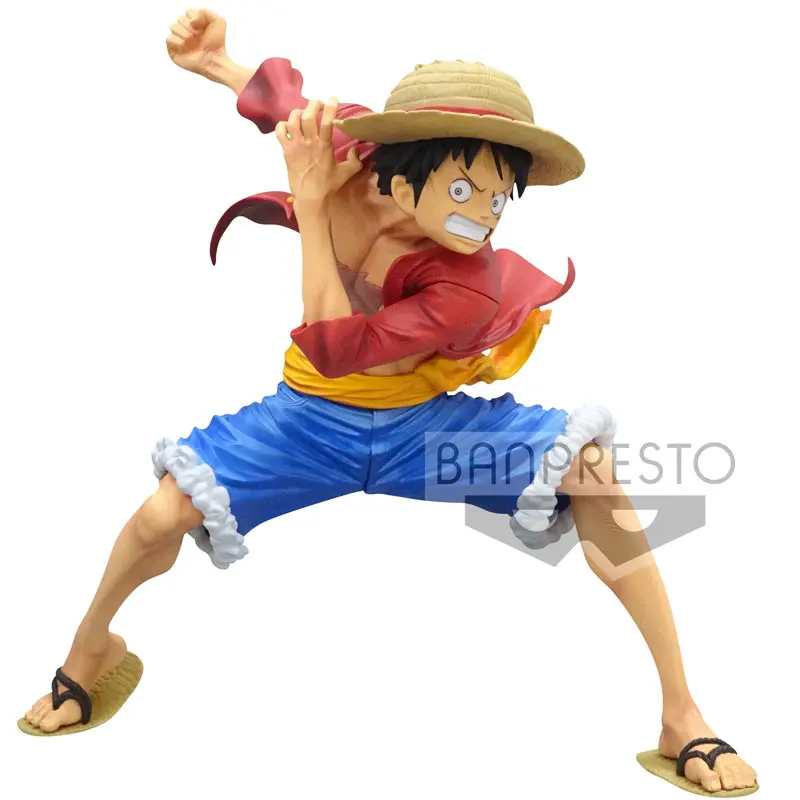 

BANDAI Banpresto цельная аниме Максимальная фигурка игрушечная Кукла Обезьяна D. Luffy BP16635