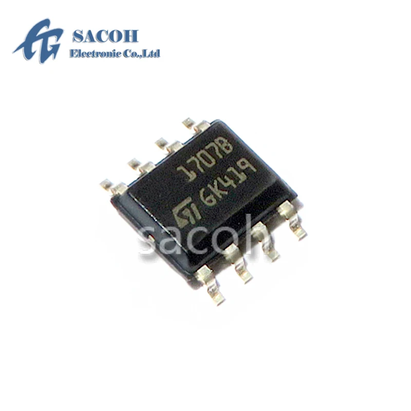 2PCS/Lot New Original TDE1707B 1707B TDE1707BFPT TDE1707BFP or TDE1707DFT TDE1707 or TDE1708DFT SOP-8 Power Switch