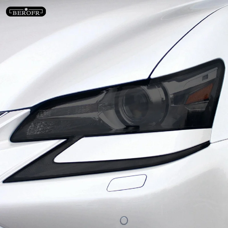Car Headlight Protection Tint Film Smoke Black TPU Protective Transparent Sticker For Lexus GS 2015-2020 GS 350 300 Accessories Car Headlight Protection Tint Film Smoke Black TPU Protective Transparent Sticker For Lexus GS 2015-2020 GS 350 300 Accessories