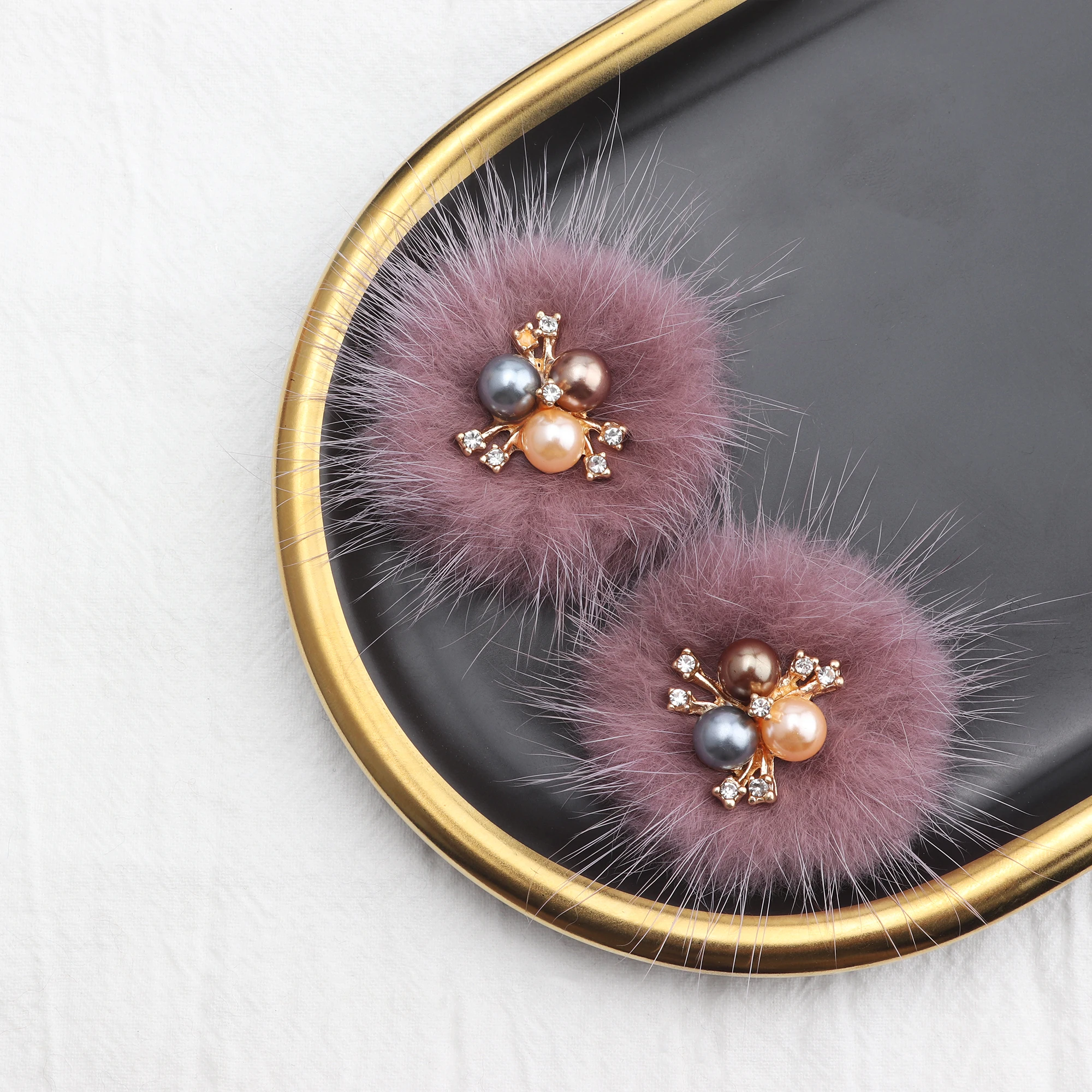 

Dtstone M551,diy craft,jewelry accessories,fluffy ball,diy earrings,charms,hand made,diy beads accessories,jewelry making,6pcs