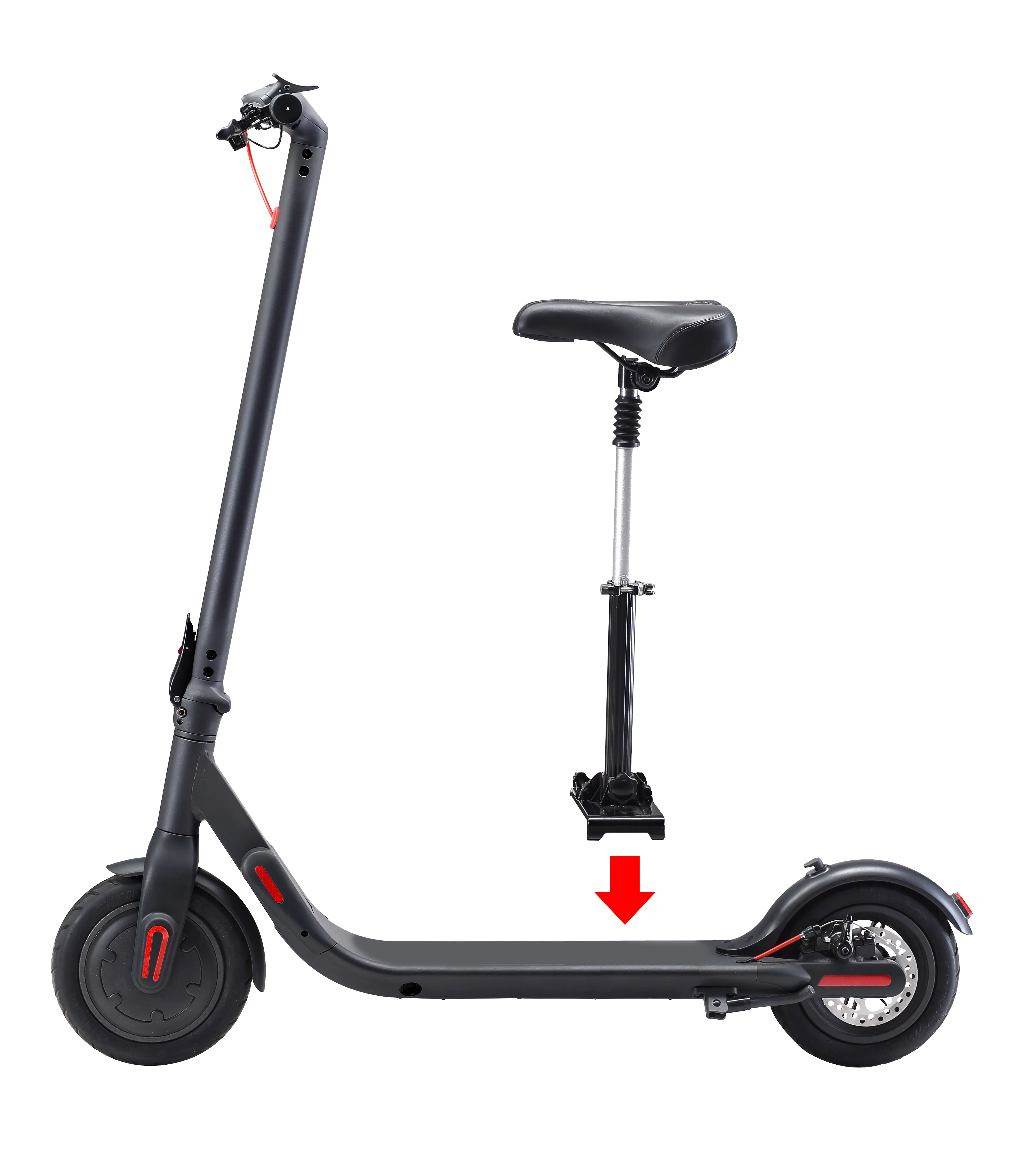 

ASKMY Popular Lightweight Scooter Folding Electric 8.5" Pneumatic Tire Electric Scooter For Sale