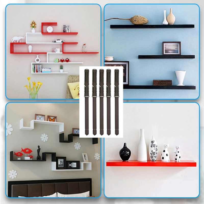 

Wall Mounted Invisible Nail Blind Shelf Support Nail Hidden Shelf Mounting Screws Floating Shelf Brackets Support Screw