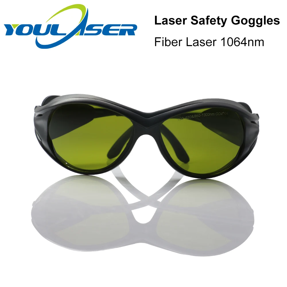 YOULASER 1064nm защитные очки для лазера 850-1300nm OD4 + CE волоконного | Инструменты