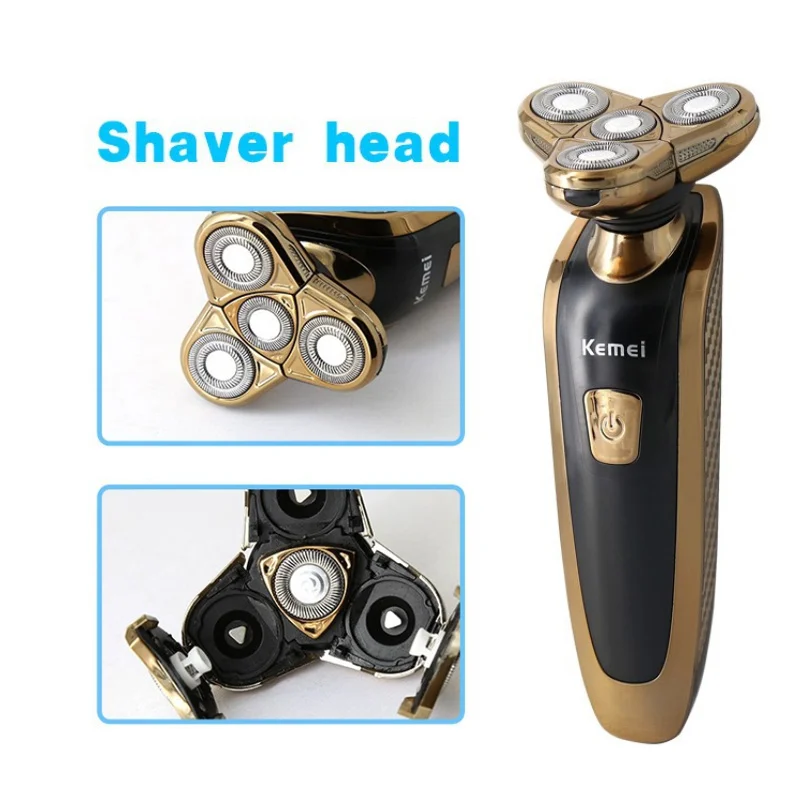Kemei триммеры для носа/уха/бороды мужчин бритвенный станок электрическая бритва