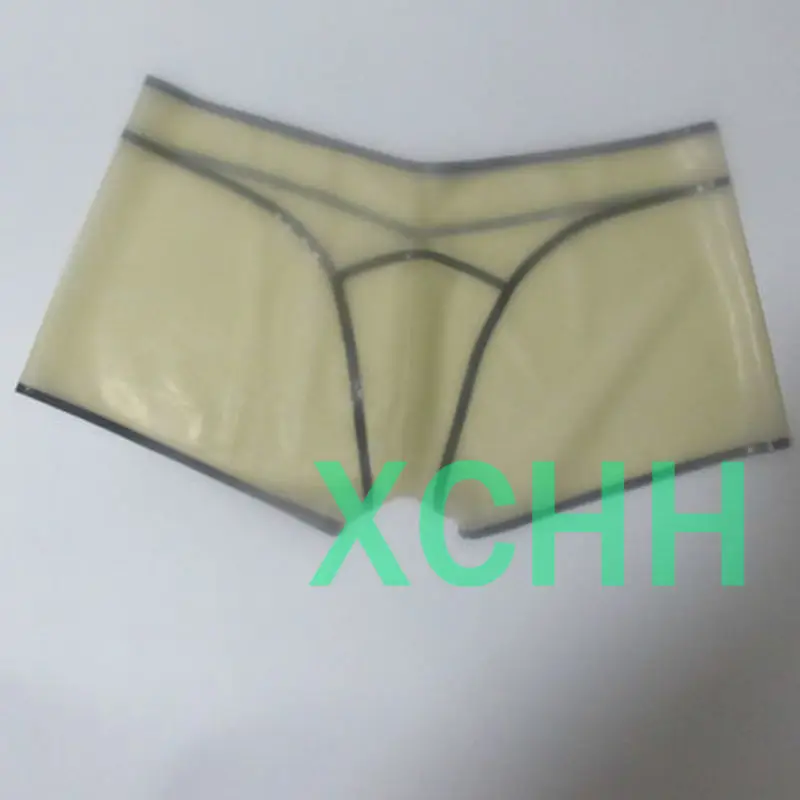 

Сексуальное латексное нижнее белье, мужские короткие брюки ручной работы, костюм для косплея