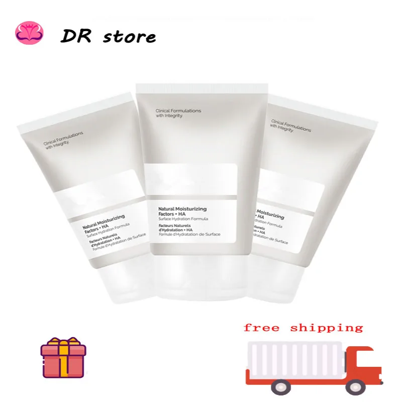 

3pcs Natural Moisturizing Factors + HA Surface Hydration Formula Ordinary 30ML Facial Makeup Foundation Base Cream Primer Care