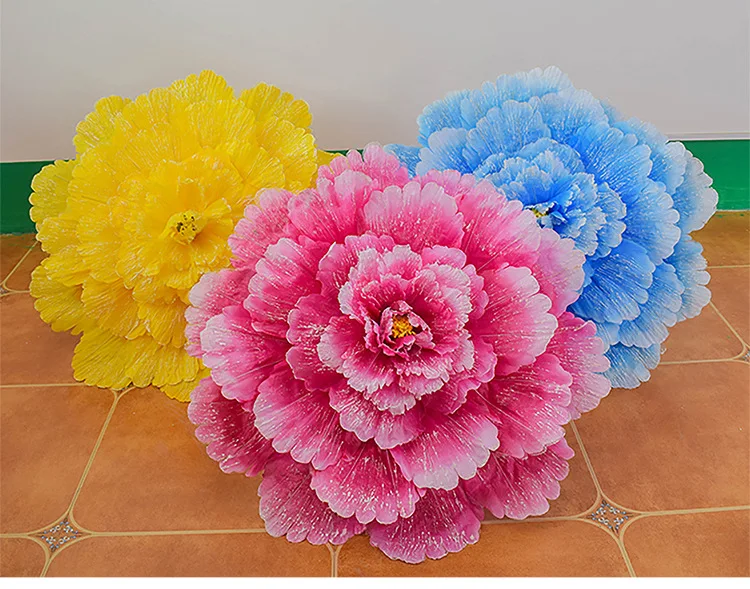 Бесплатная доставка креативные китайские цветы пиона ручной работы бамбуковые