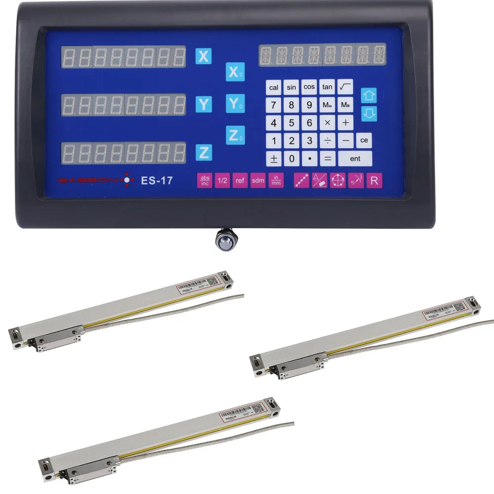 Бесплатная доставка токарный станок с эассоном DRO kit Easson 3 оси цифровая индикация +