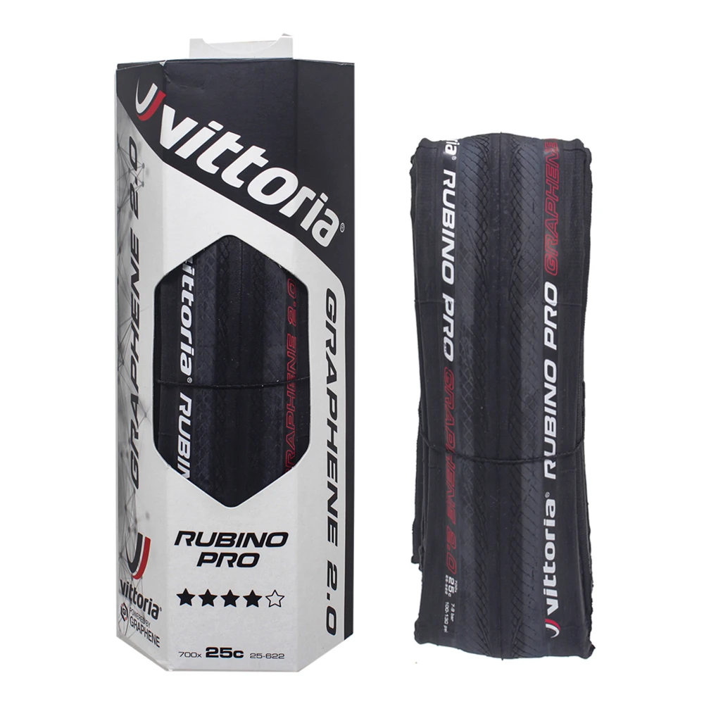 

Vittoria Rubino Pro G2.0 графитовая гонка 2,0 700x25C Складные шины для шоссейного велосипеда