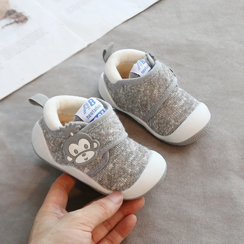 Повседневная обувь для маленьких мальчиков и девочек на мягкой нескользящей