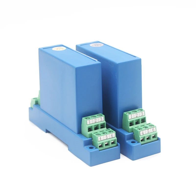 

Small advanced voltage signal transmitter 220V/380V/465V/1500V/2000V input 4-20ma output high accuracy industrial voltage sensor