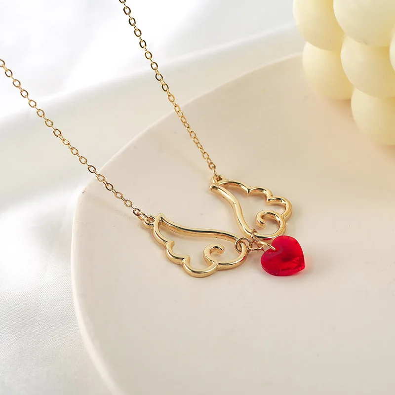 Новинка 2020 лидер продаж модные Романтические красные крылья любви милая девушка