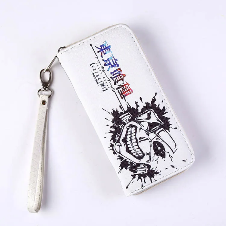 Мужской Длинный кошелек Аниме Tokyo Ghoul Kaneki Ken клатч с молнией|Мужские кошельки| |