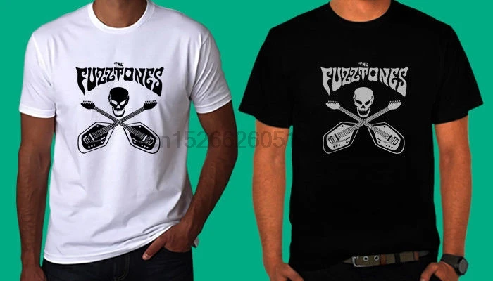 

NEW The Fuzztones Logo Black And White T-Shirt TEE S-3XL T Shirt Discount 100 % Cotton T Shirt For Men top free shipping 2018