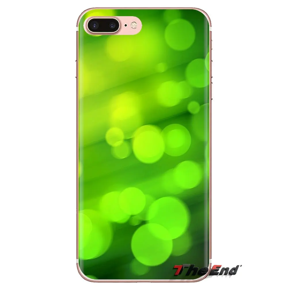 Прозрачный мягкий чехол с абстрактным световая точка для iPhone XS Max XR X 4 4S 5 5S 5C SE 6 6S 7 8