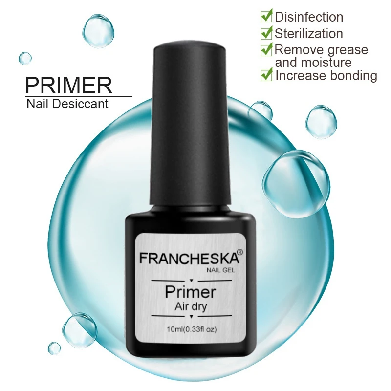 10 мл новая грунтовка для ногтей быстрая сушка на воздухе акриловая не кислотная