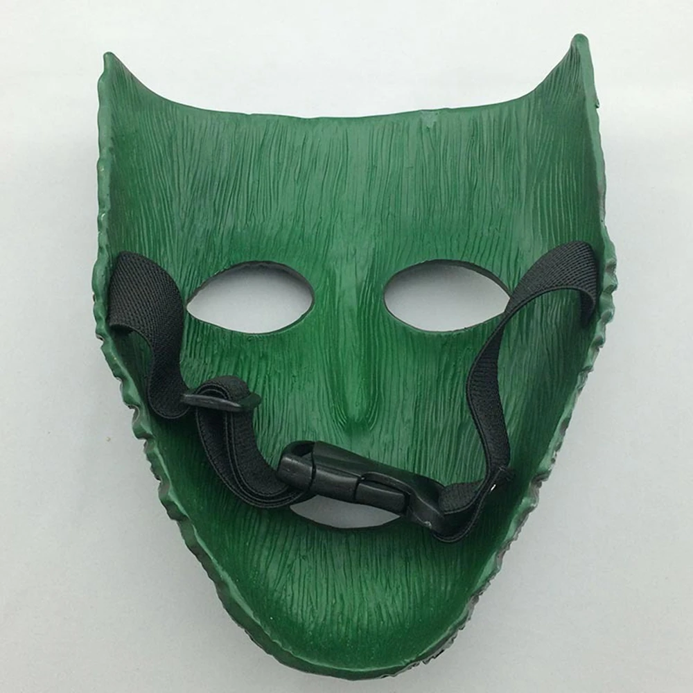 

Molezu Halloween Masquerade Mask Collector's Edition Craft Gift Loki Mischievous God Disguised Strange Resin Mask Party Mask