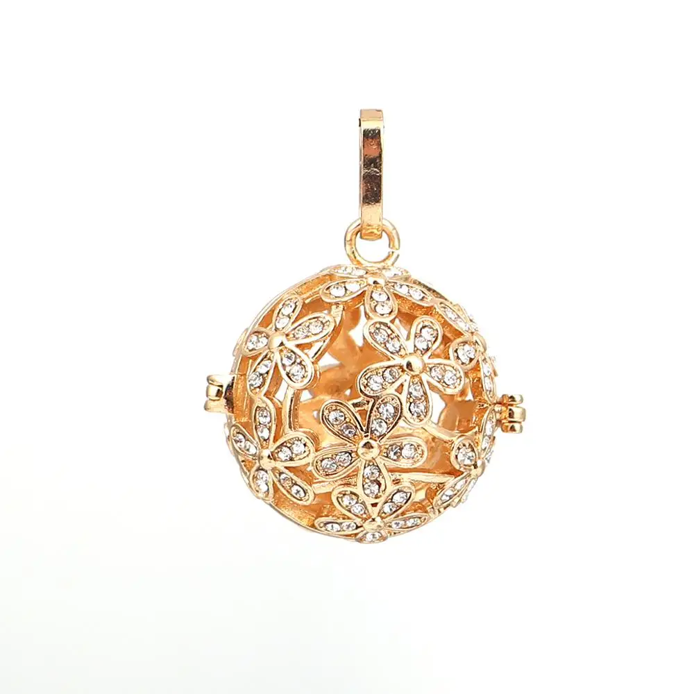 Медные Подвески DoreenBeads Мексиканский ангел ажурный шар коробка пожеланий