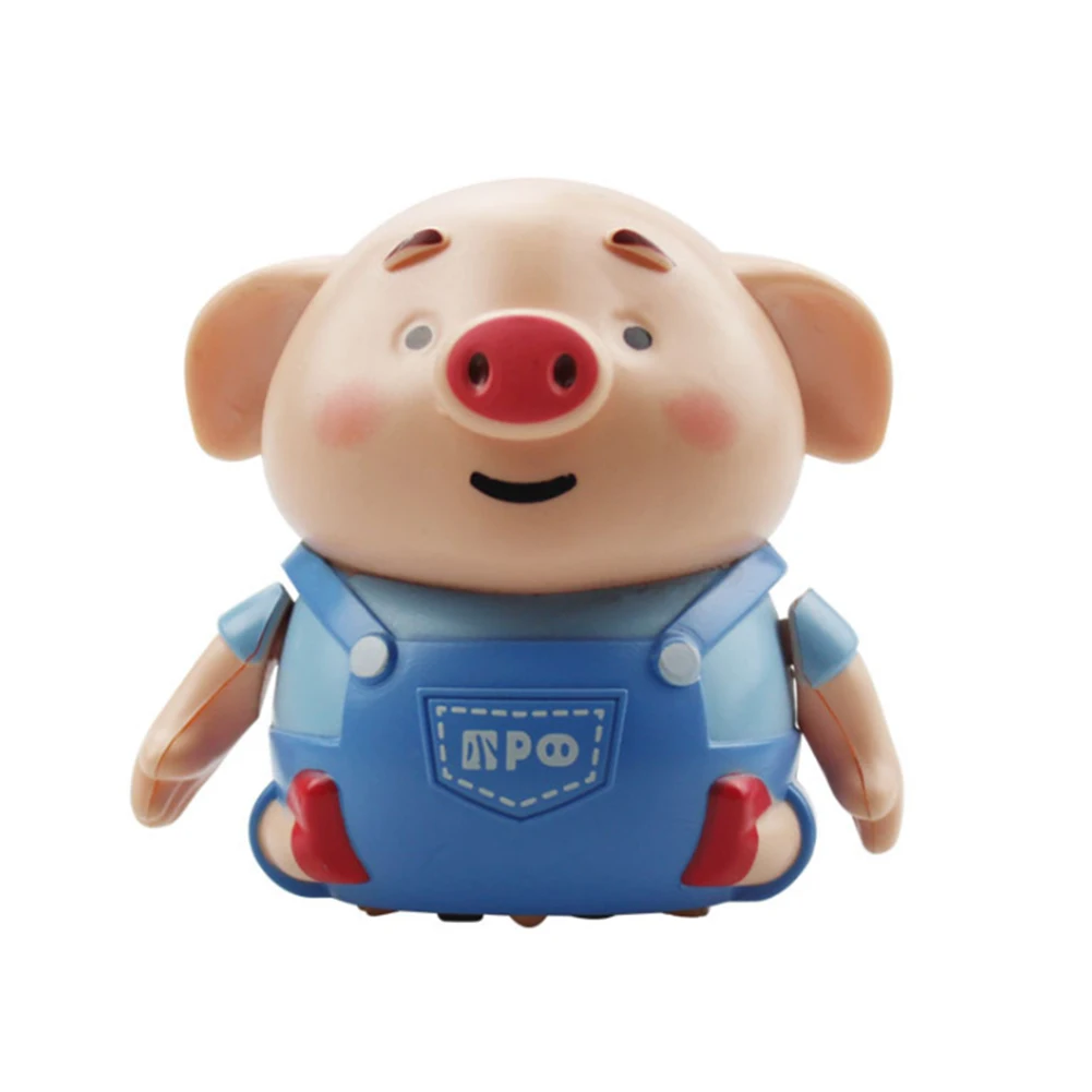 

Children Cute Kids Pen Inductive Pig Light Music Imagination Electric Magic Gift Mini Educational Toy USB Charging Cartoon