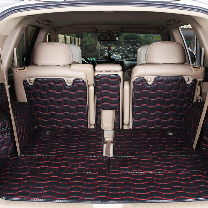 

Dedicated Full Surrounded Car Trunk Mats for LaCrosse RAV4 Tiguan QASHQAI Trail TPE + XPE + Non-slip Material