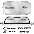 Солнцезащитный козырек для лобового стекла автомобиля, чехол для Ford, экспедиция, фиеста, фигура, FLEX, Galaxy GT, KA, PUMA, RANGER, аксессуары для автомобиля