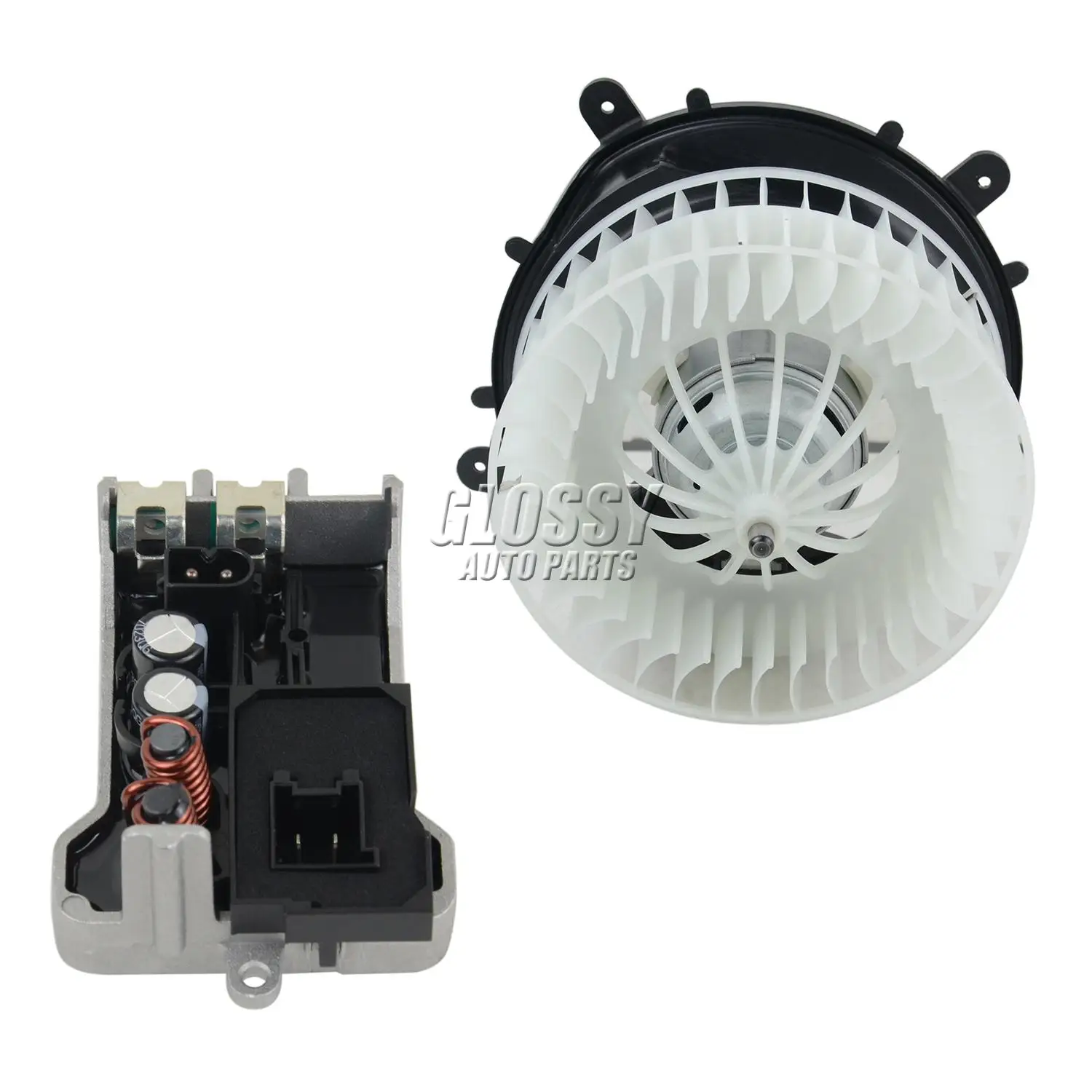 AP02 A/C нагреватель вентилятор двигателя + резистор регулятора для Mercedes W220 W215 2208203542