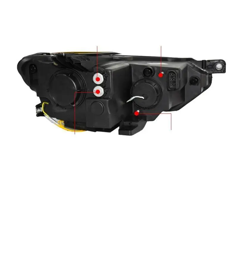 Автозапчасти Luces Led Para авто Drl аксессуары автомобильные лампы фары автомобильные фары в сборе 17 18 для Volkswagen Magotan