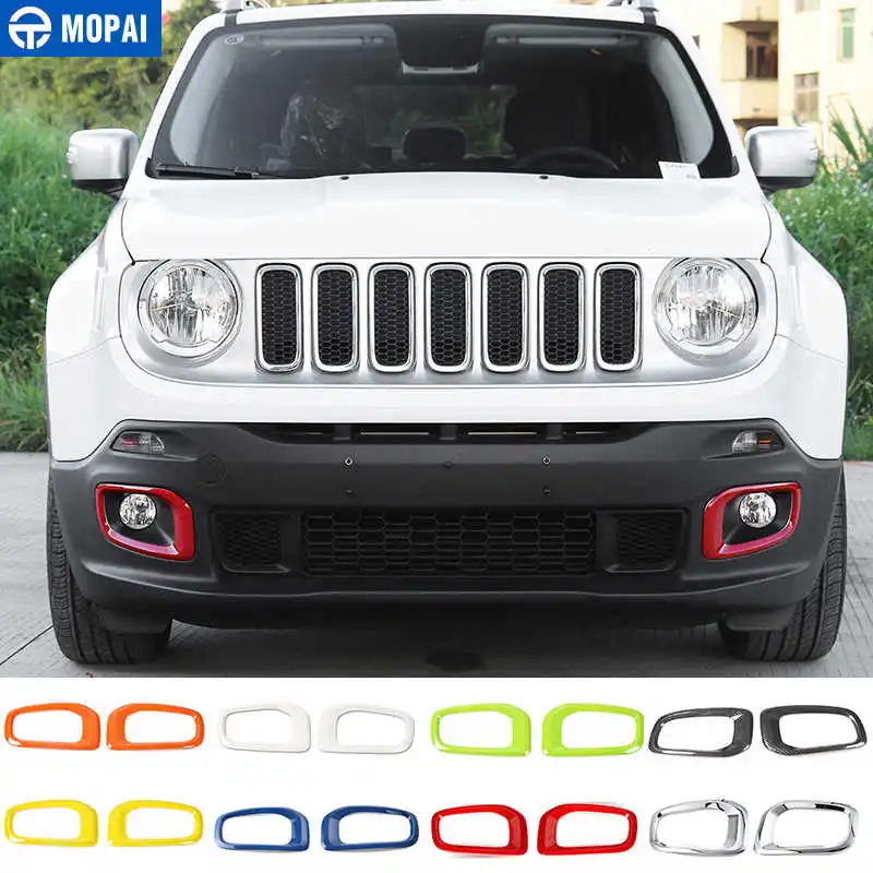 Наклейки MOPAI на передние противотуманные светильник ры для Jeep Renegade 2015-2016 |