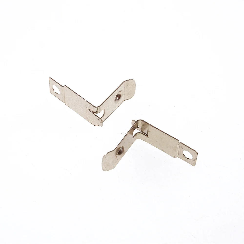 10 шт. пружинные стальные крестовые зажимы для батарей AA CR2 CR123A 57 контактов