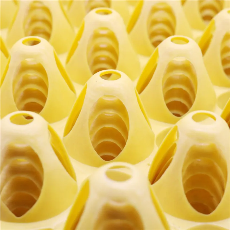 10 pcs Farm Egg Tray 288*288*48mm Egg Tray Transportation And Storage Of Eggs Recycling Plastic Material Egg Trough Depth 36mm