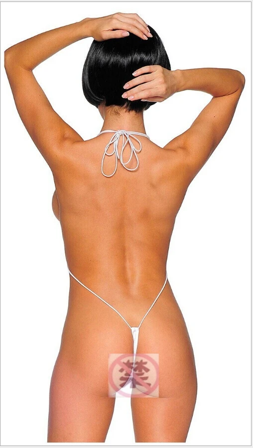 Женский сексуальный купальник нижнее белье бикини мини стринги рогатки микро