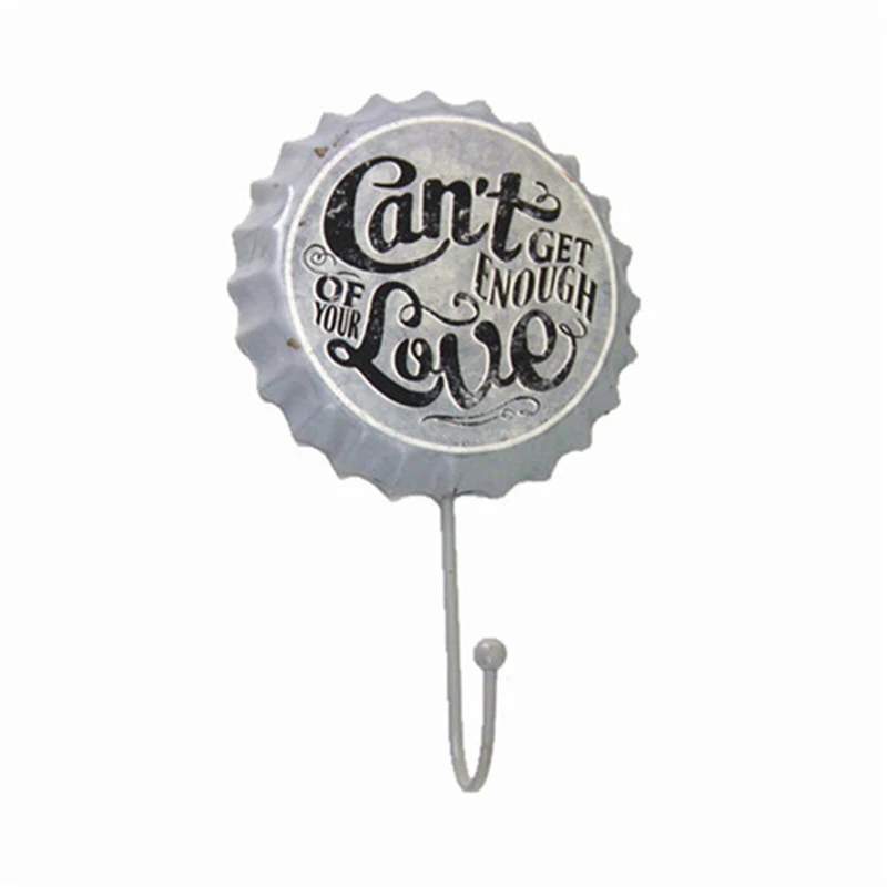 Металлическая табличка для автомобиля маленькая крышка пивной бутылки крючок