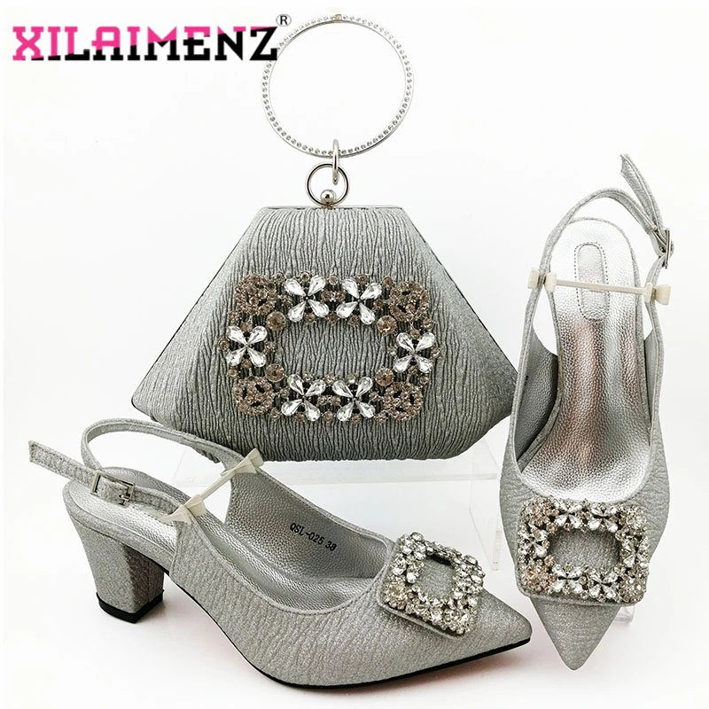 Женская обувь и сумка в нигерийском стиле классический дизайн Королевского