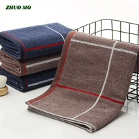 2pcs new 4090 cm towel 100 cotton blue coffee large size towel for home bathroom quick dry for adults sport gym towels