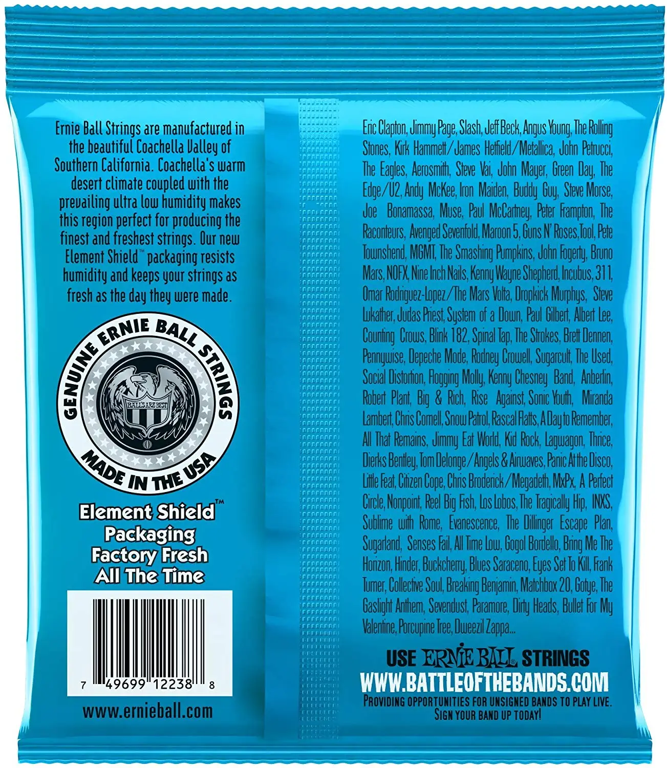 Ernie Ball 2238 Extra Slinky RPS Nickel Wound Electric Guitar Strings - 08-38 | Спорт и развлечения